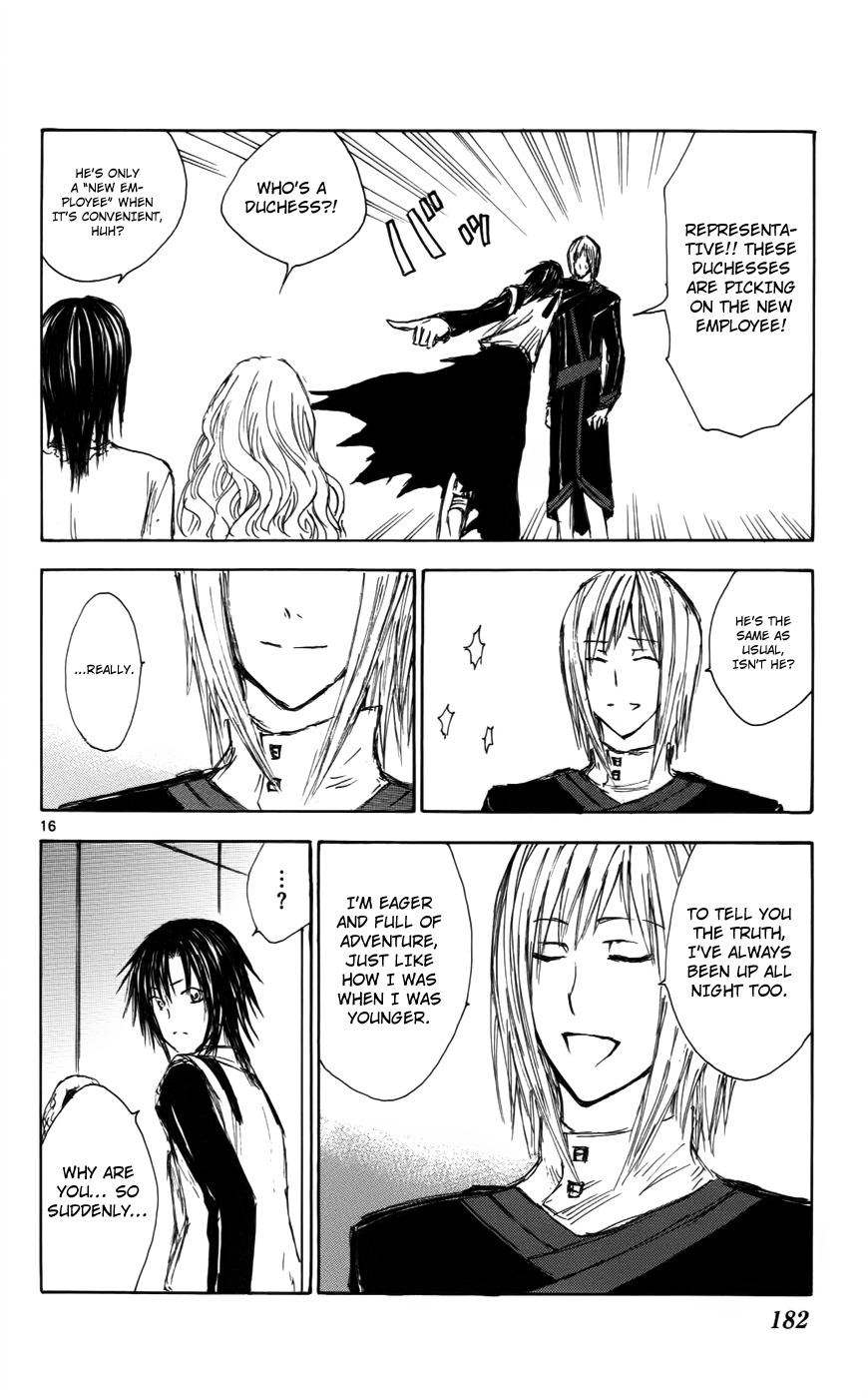 Jio to Ougon to Kinjirareta Mahou Chapter 34 page 16 - Chapter 34: Unchanged