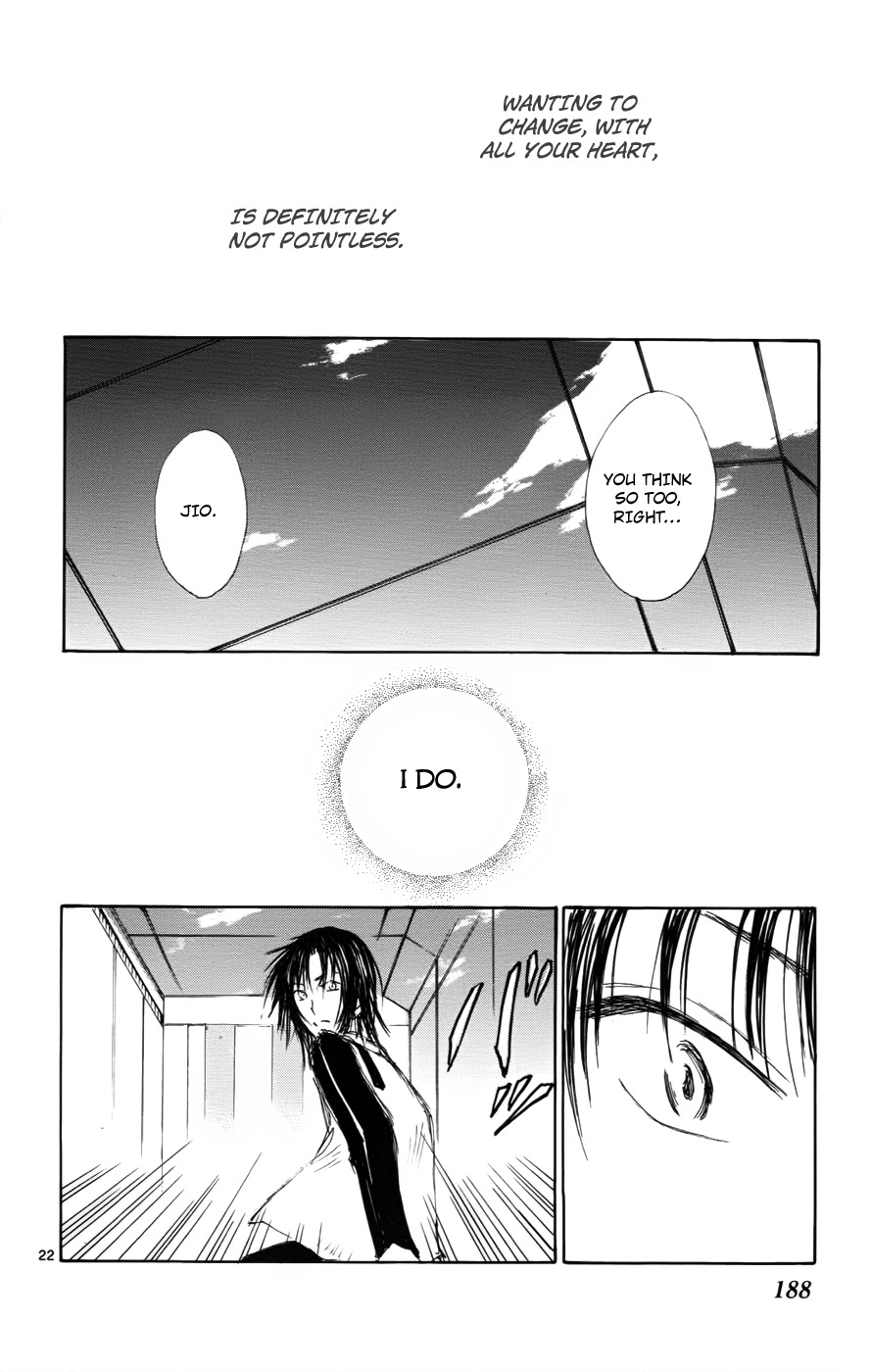 Jio to Ougon to Kinjirareta Mahou Chapter 34 page 22 - Chapter 34: Unchanged