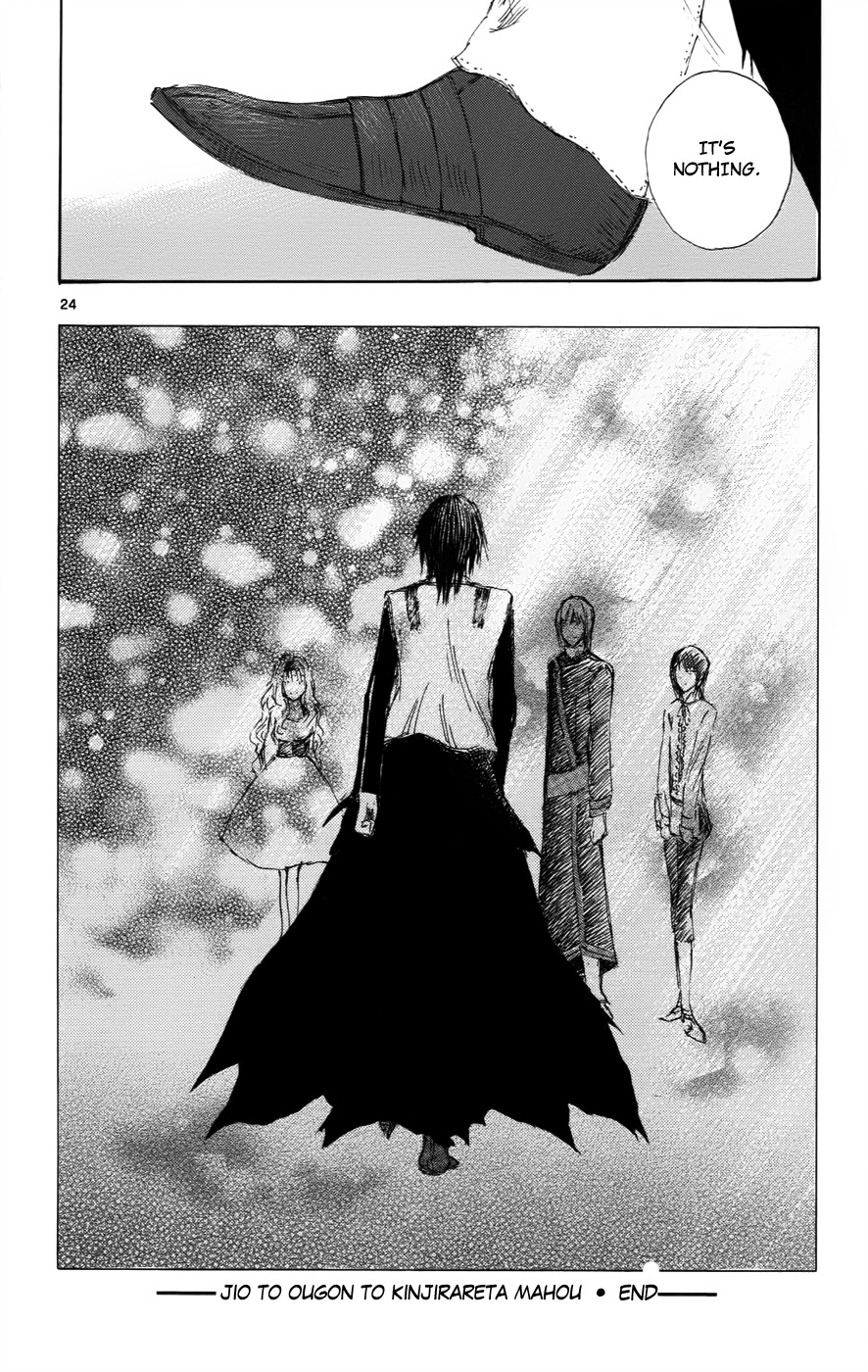 Jio to Ougon to Kinjirareta Mahou Chapter 34 page 24 - Chapter 34: Unchanged