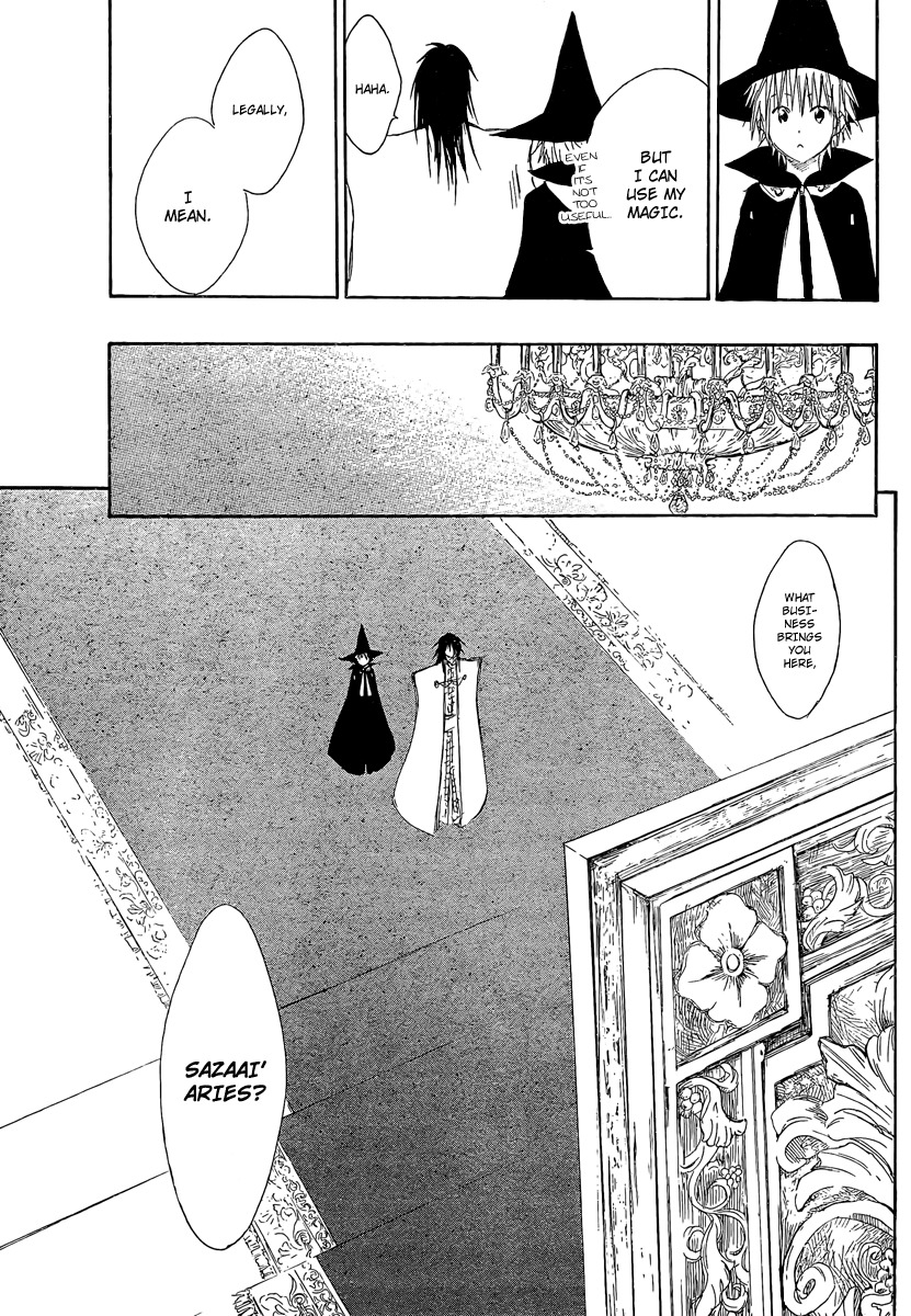 Jio to Ougon to Kinjirareta Mahou Chapter 5 page 22 - Chapter 5: The Man with a Mask
