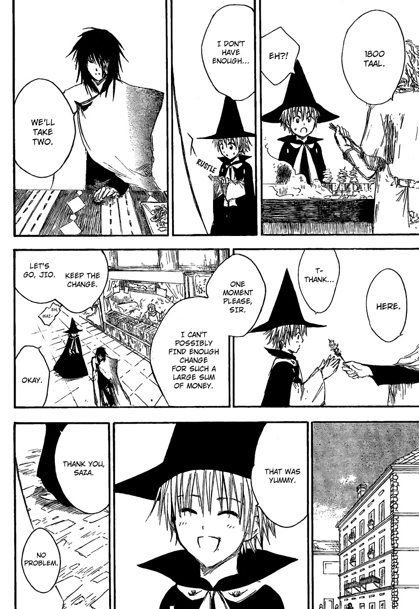 Jio to Ougon to Kinjirareta Mahou Chapter 7 page 16 - Chapter 7: Saza's Punishment