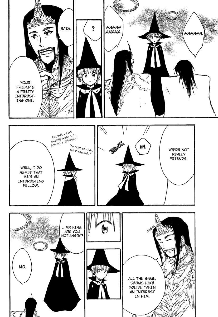 Jio to Ougon to Kinjirareta Mahou Chapter 7 page 8 - Chapter 7: Saza's Punishment