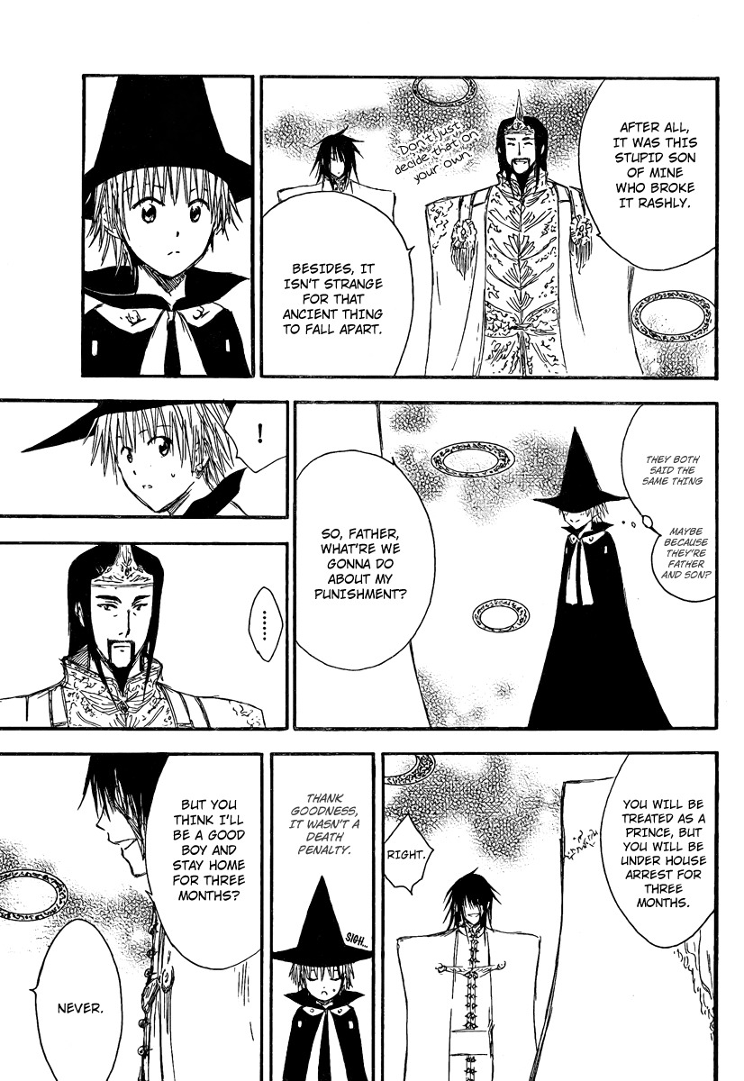 Jio to Ougon to Kinjirareta Mahou Chapter 7 page 9 - Chapter 7: Saza's Punishment