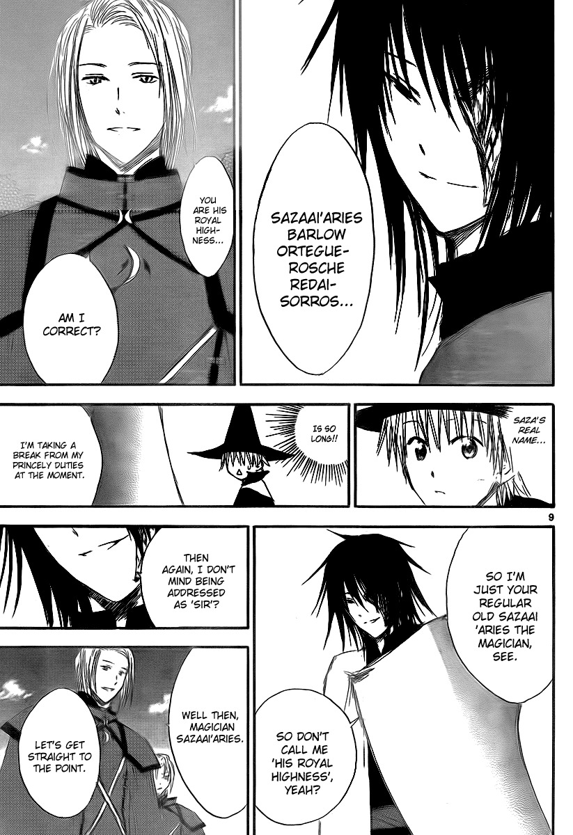Jio to Ougon to Kinjirareta Mahou Chapter 9 page 11 - Chapter 9: The Girl's True Identity