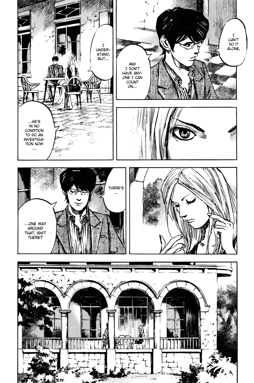 Jiraishin Diablo Chapter 1 page 37 - Chapter 1: The Lost Island / Part 1 "Eyes"