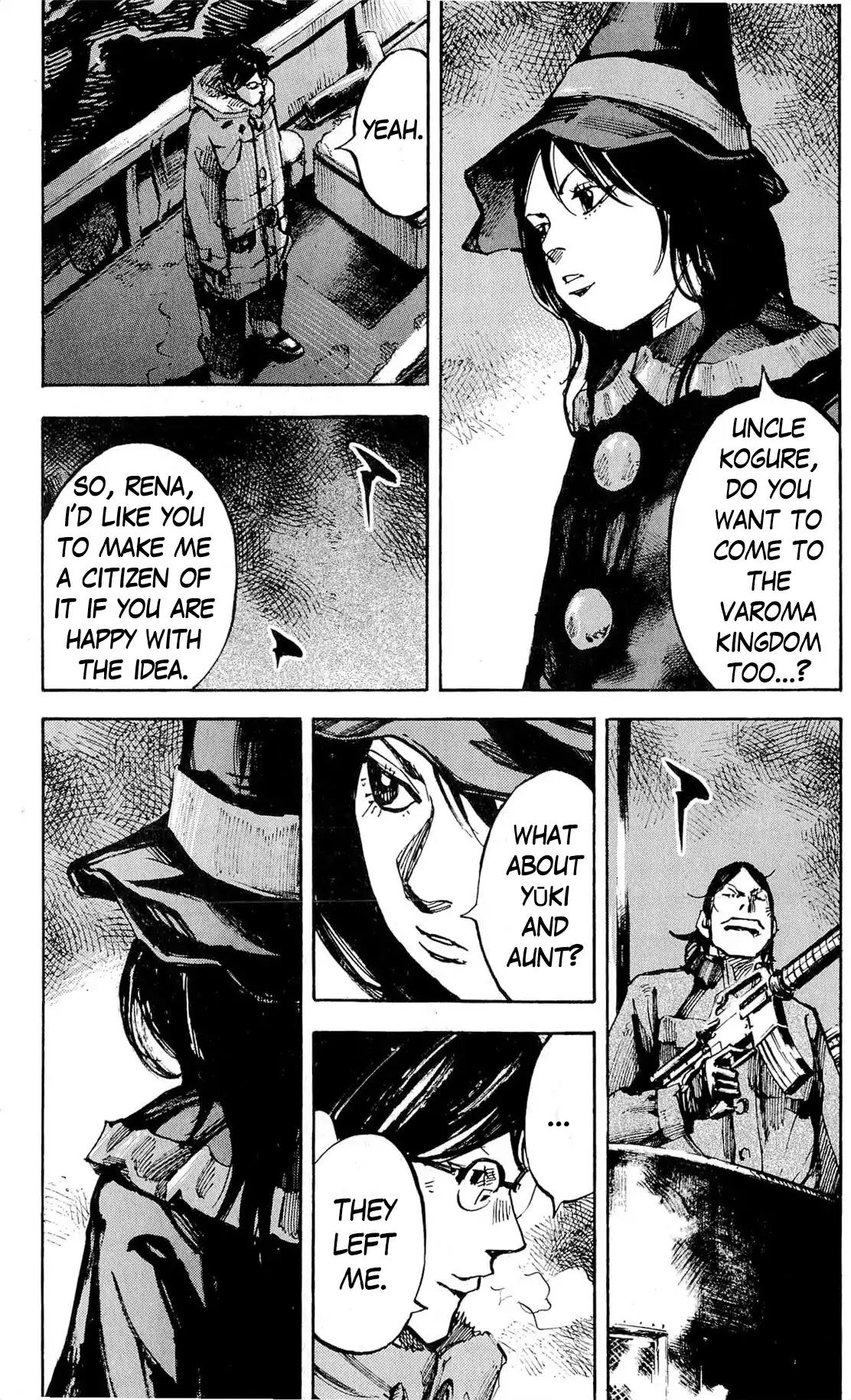 Jiraishin Diablo Chapter 10 page 15 - Chapter 10: The Lost Island / Part 10 "Destruction"