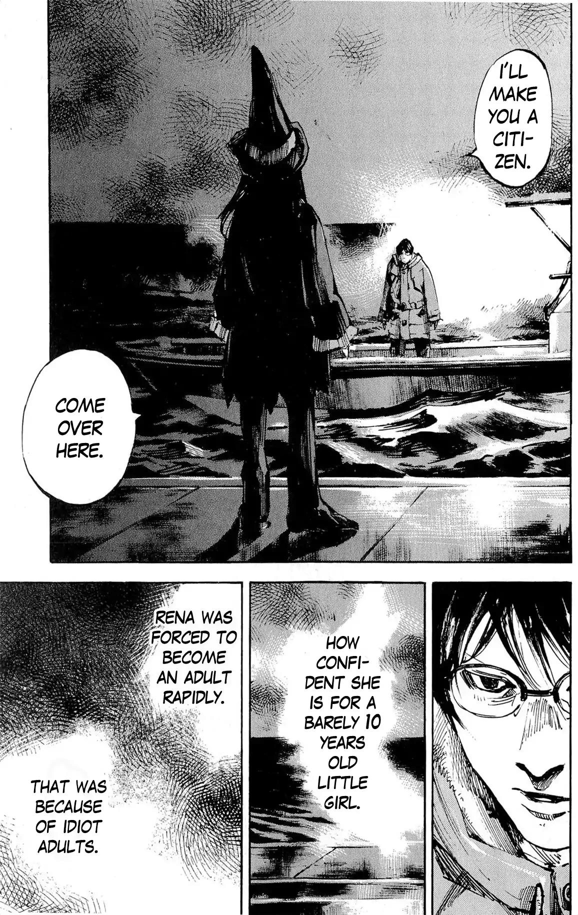 Jiraishin Diablo Chapter 10 page 17 - Chapter 10: The Lost Island / Part 10 "Destruction"