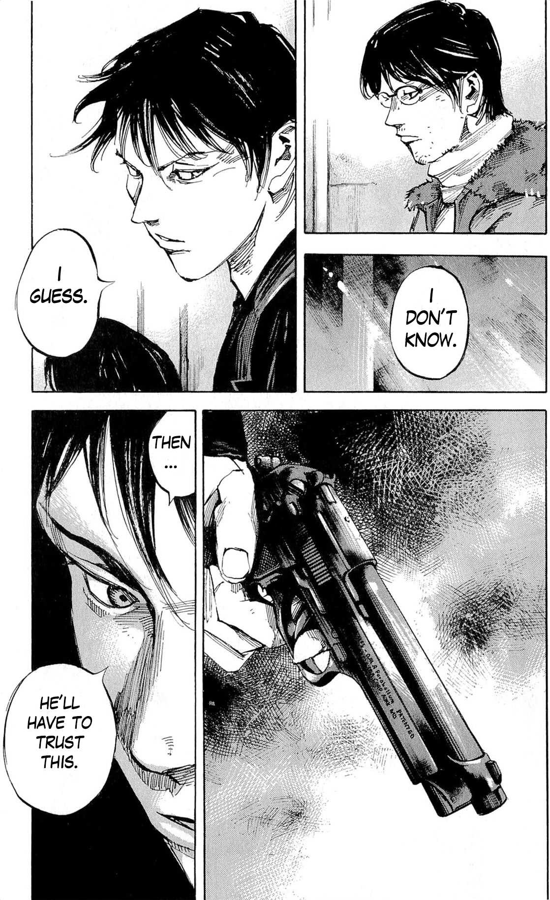 Jiraishin Diablo Chapter 16 page 27 - Chapter 16: The Lost Island / Part 16 "Entrust"