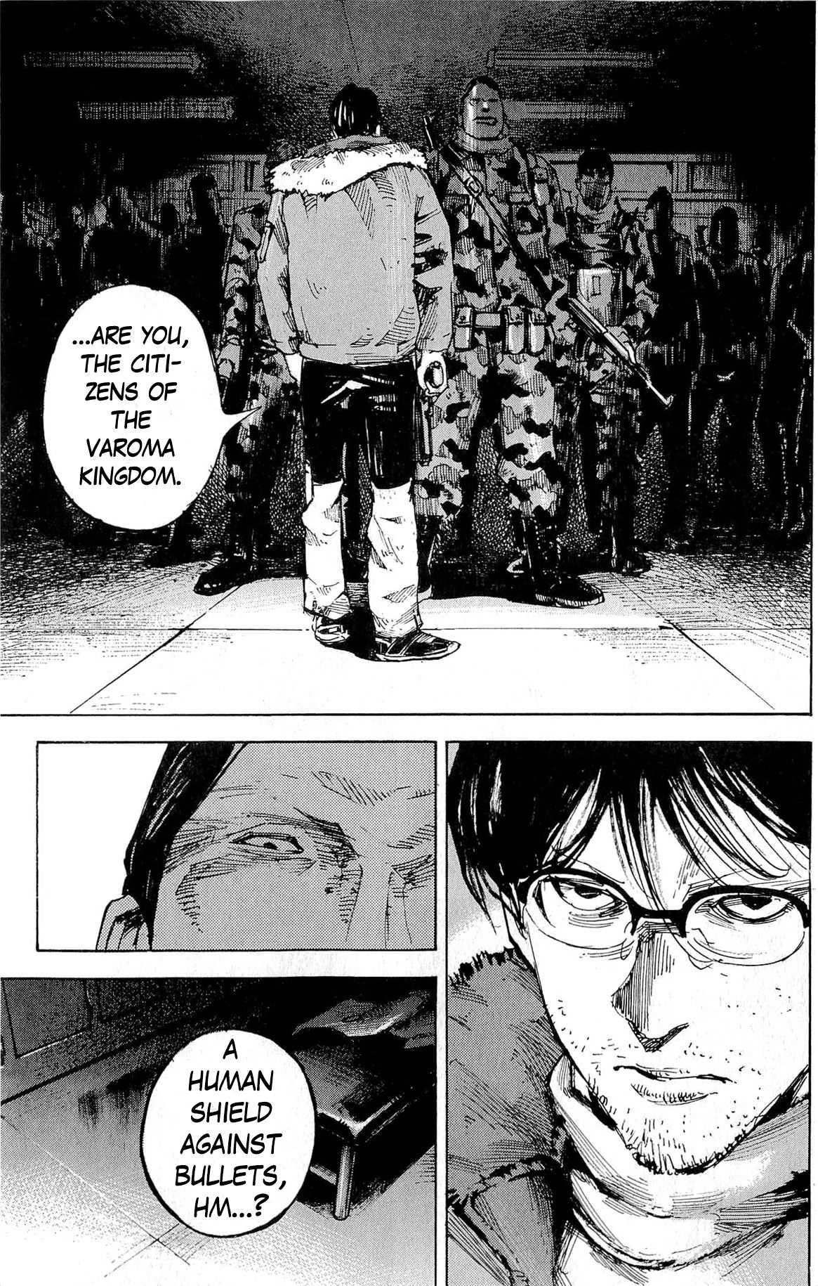 Jiraishin Diablo Chapter 16 page 5 - Chapter 16: The Lost Island / Part 16 "Entrust"