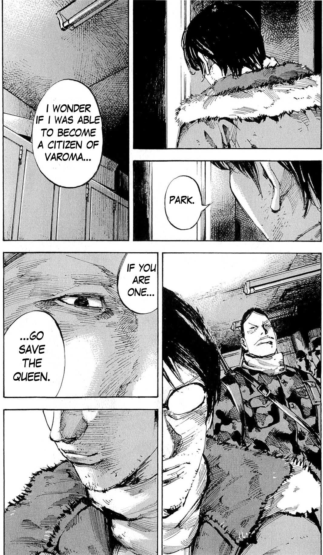 Jiraishin Diablo Chapter 16 page 7 - Chapter 16: The Lost Island / Part 16 "Entrust"