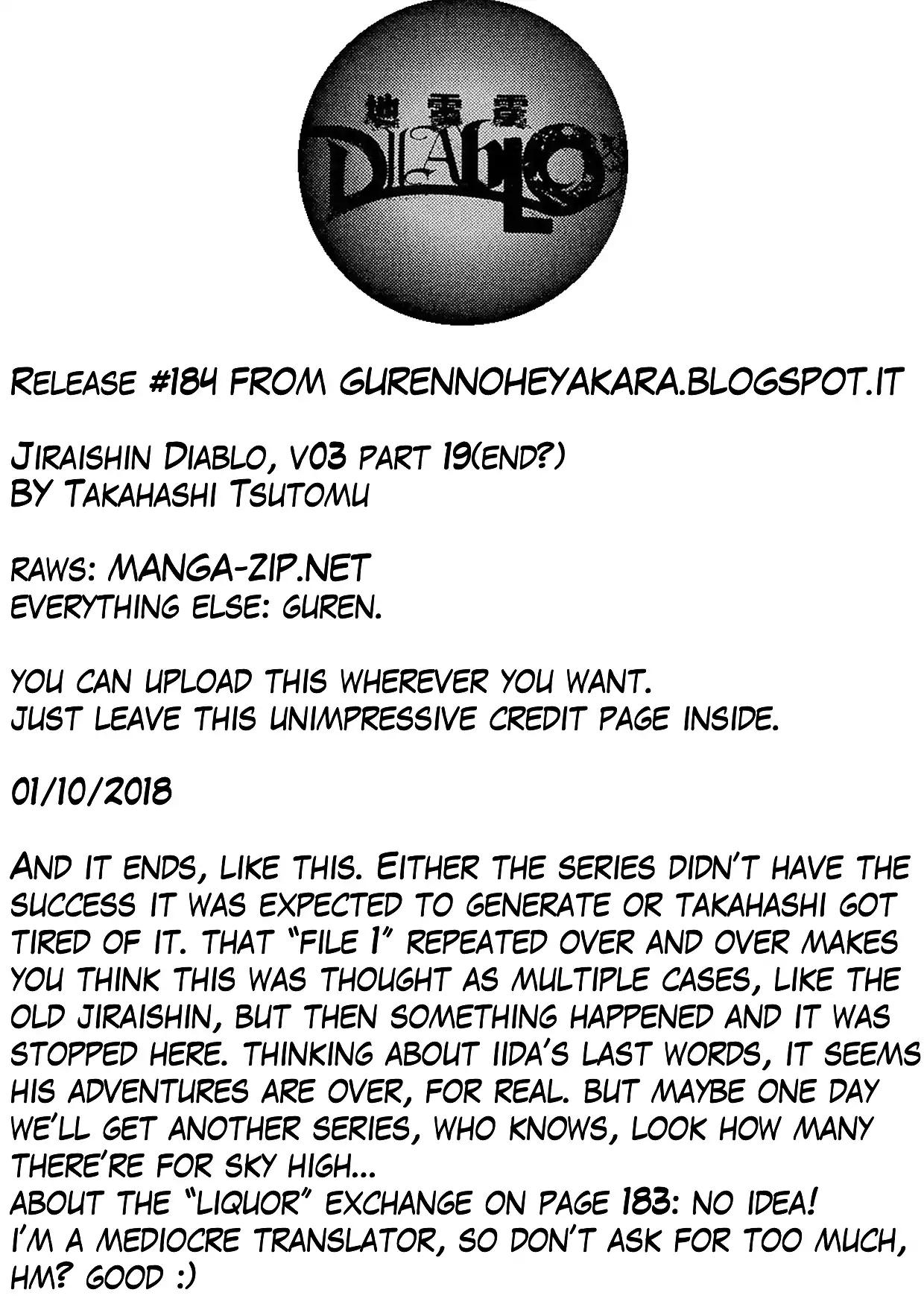 Jiraishin Diablo Chapter 19 page 63 - Chapter 19