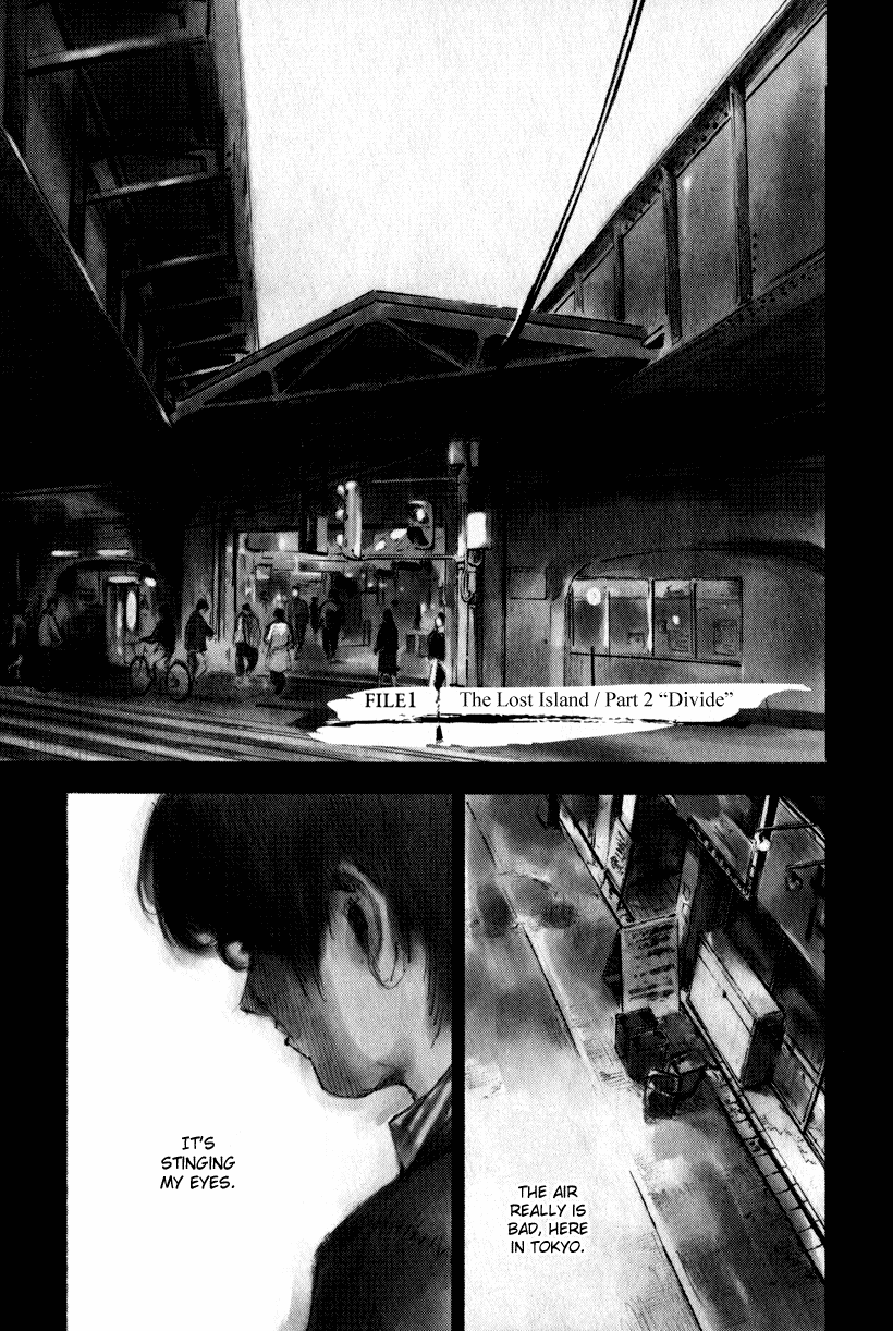 Jiraishin Diablo Chapter 2 page 2 - Chapter 2: The Lost Island / Part 2 "Divide"