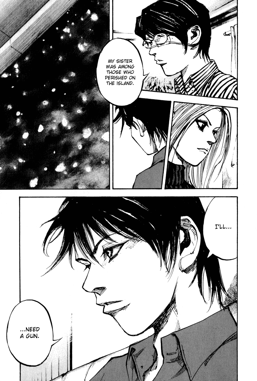 Jiraishin Diablo Chapter 3 page 23 - Chapter 3: The Lost Island / Part 3 "Rena's Voice"