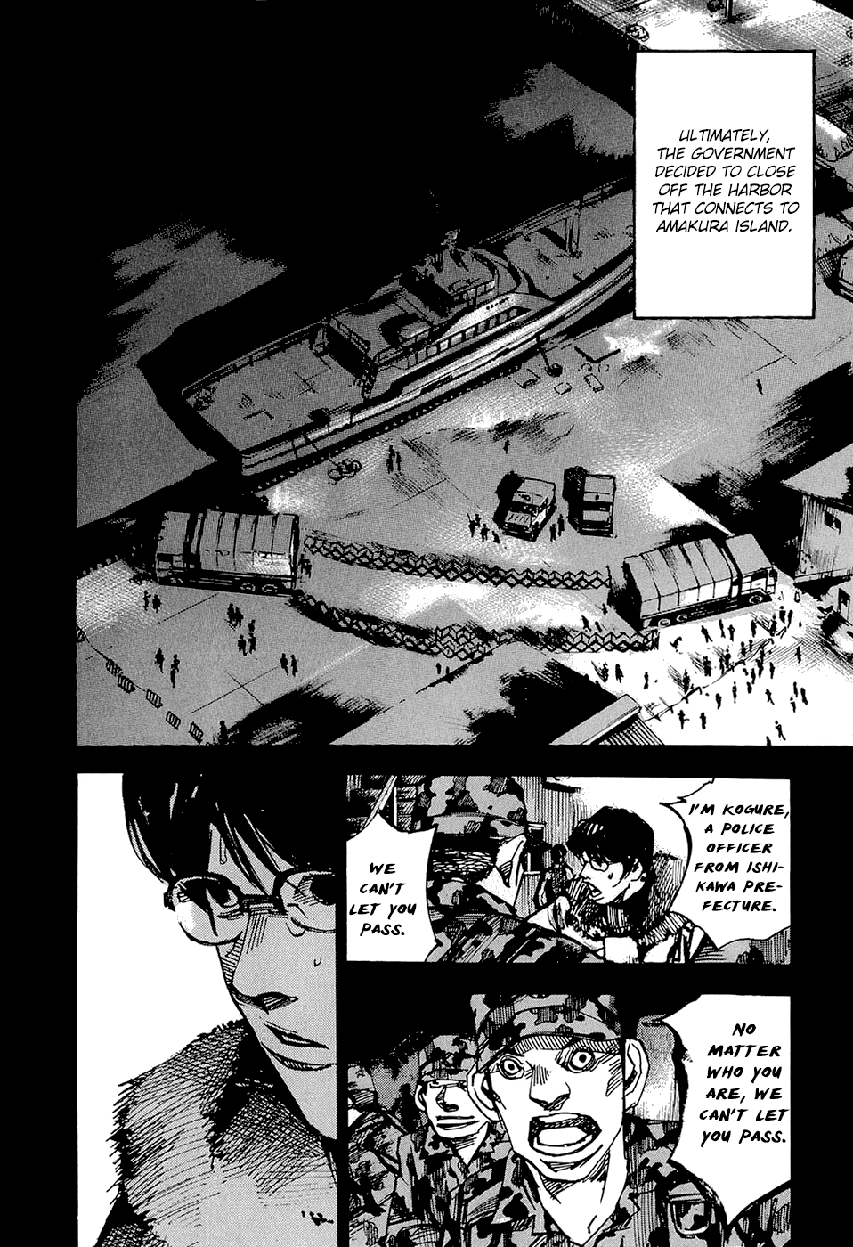 Jiraishin Diablo Chapter 6 page 20 - Chapter 6: The Lost Island / Part 6 "Explosion"