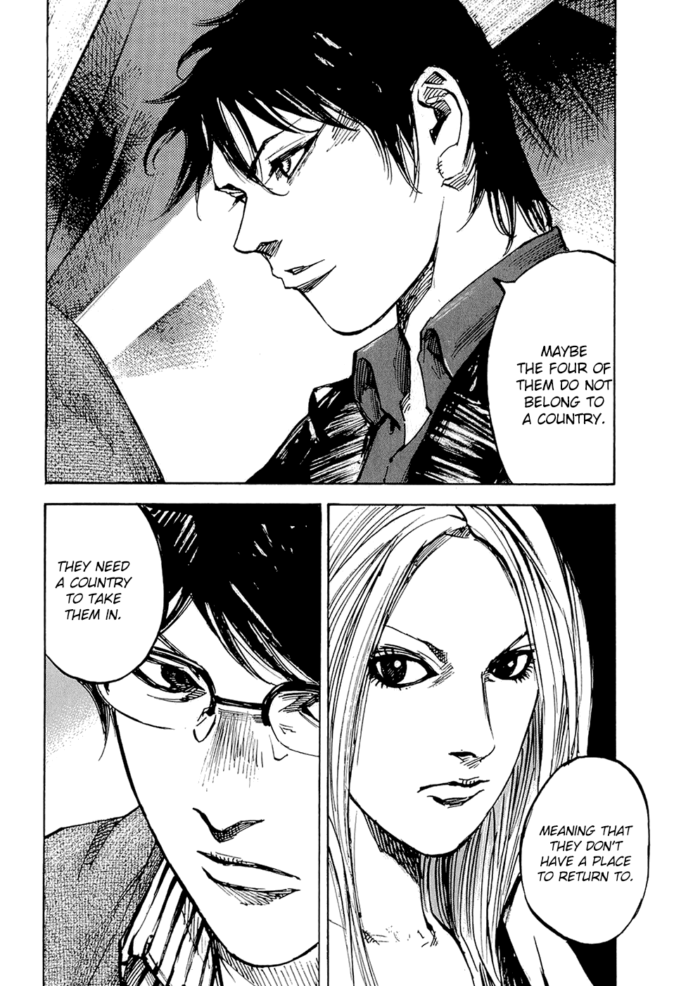 Jiraishin Diablo Chapter 6 page 28 - Chapter 6: The Lost Island / Part 6 "Explosion"