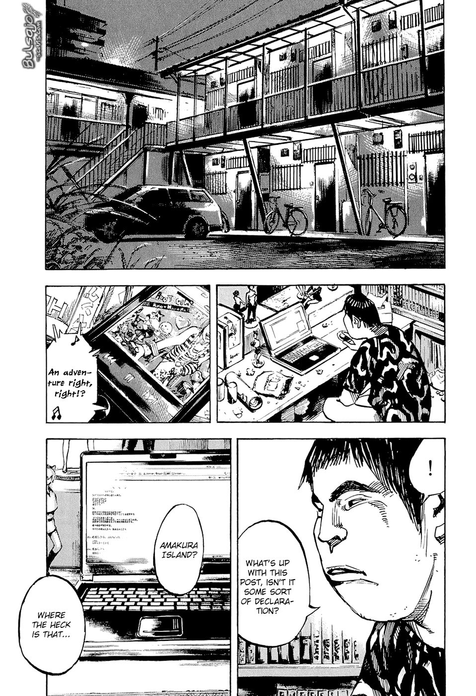 Jiraishin Diablo Chapter 6 page 29 - Chapter 6: The Lost Island / Part 6 "Explosion"