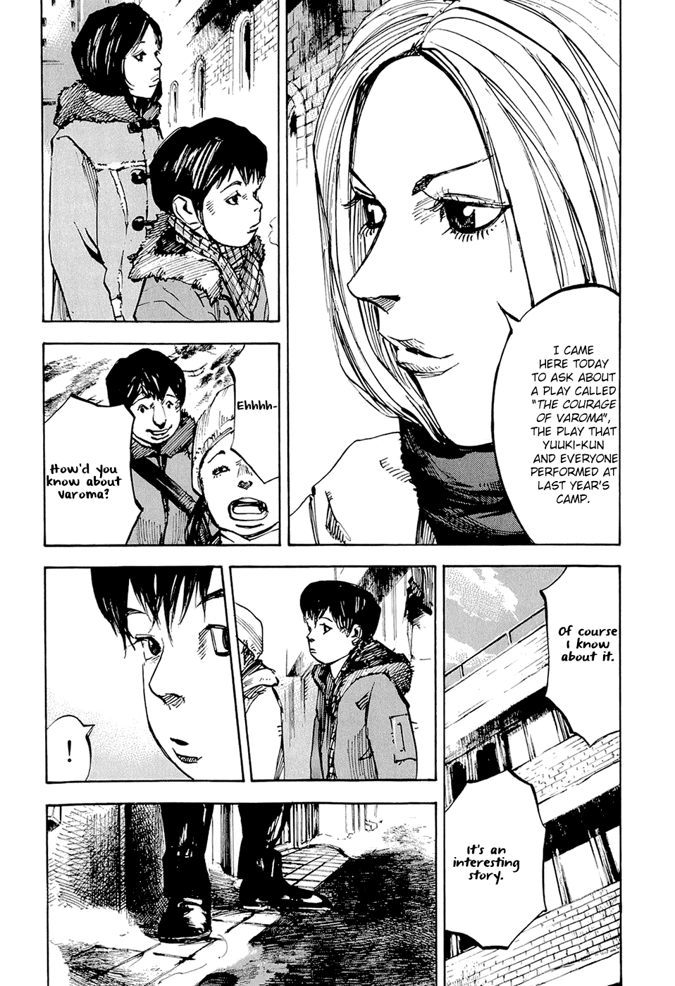 Jiraishin Diablo Chapter 6 page 4 - Chapter 6: The Lost Island / Part 6 "Explosion"