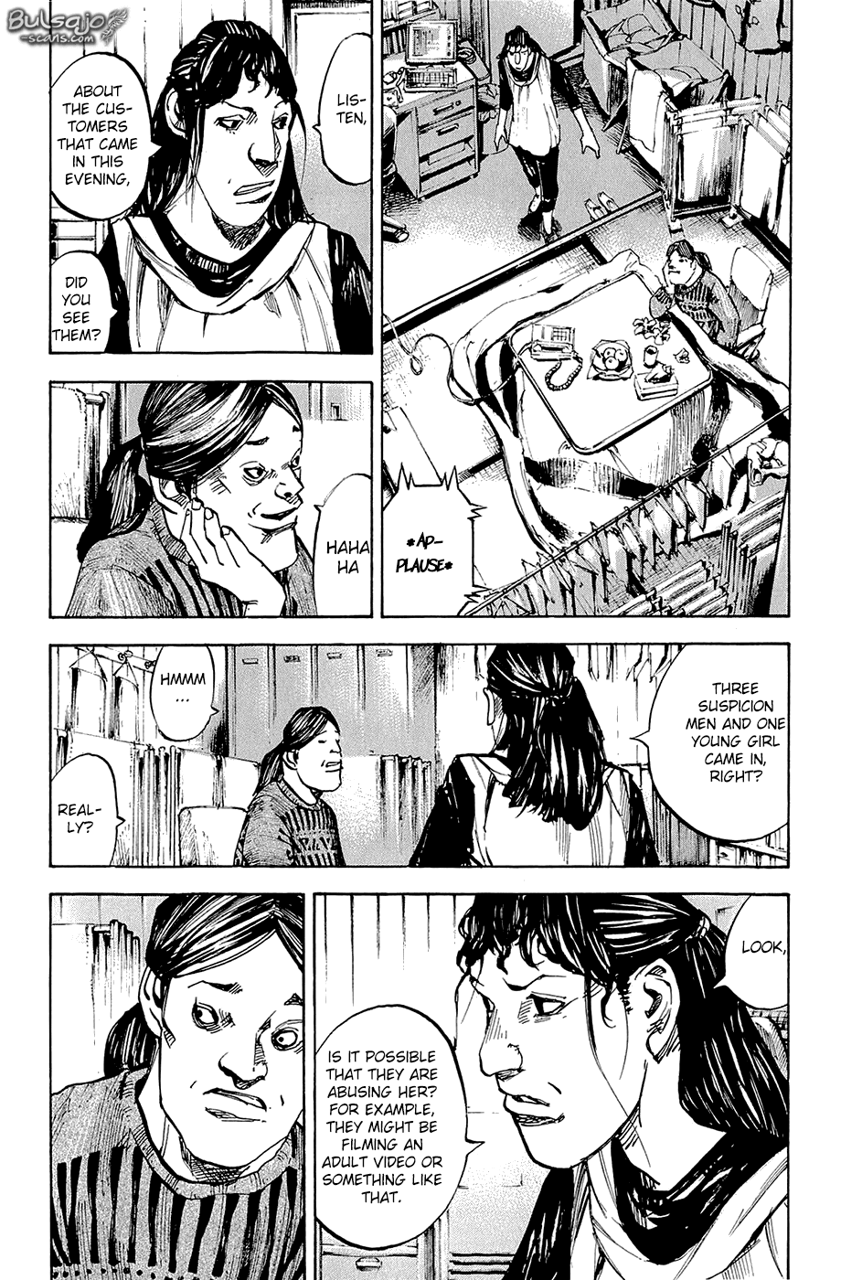 Jiraishin Diablo Chapter 7 page 13 - Chapter 7: The Lost Island / Part 7 "Eclipse"