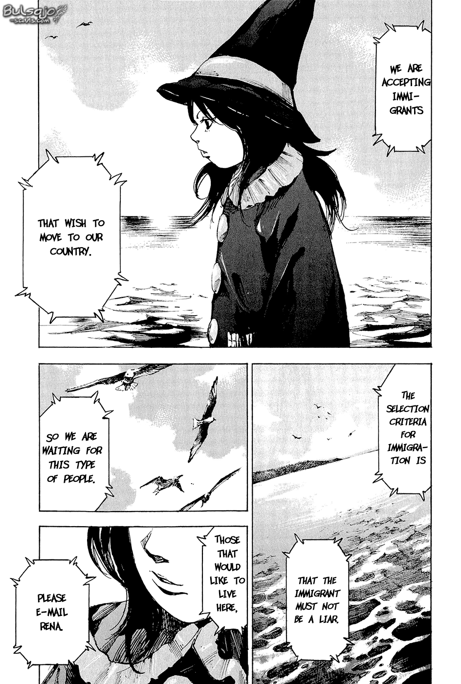 Jiraishin Diablo Chapter 7 page 36 - Chapter 7: The Lost Island / Part 7 "Eclipse"