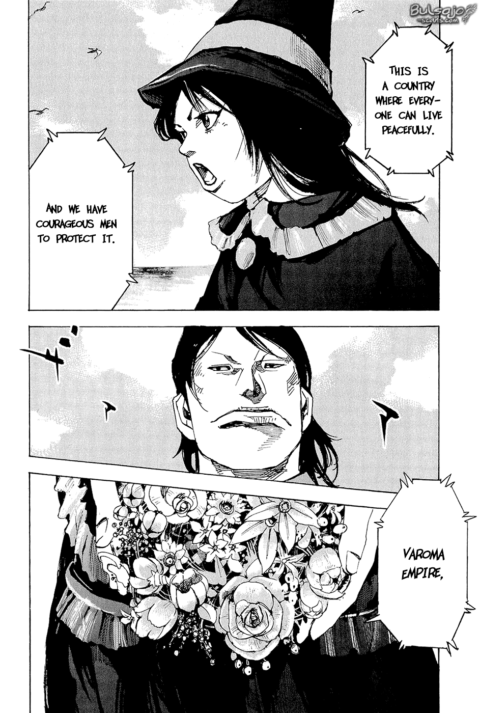 Jiraishin Diablo Chapter 7 page 38 - Chapter 7: The Lost Island / Part 7 "Eclipse"