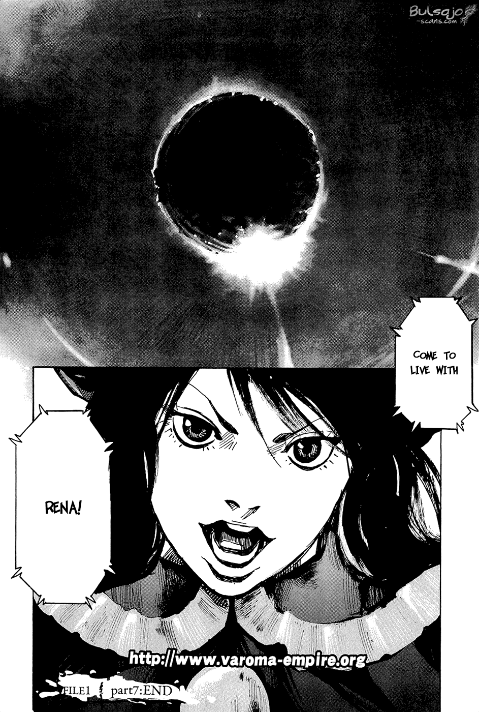 Jiraishin Diablo Chapter 7 page 40 - Chapter 7: The Lost Island / Part 7 "Eclipse"