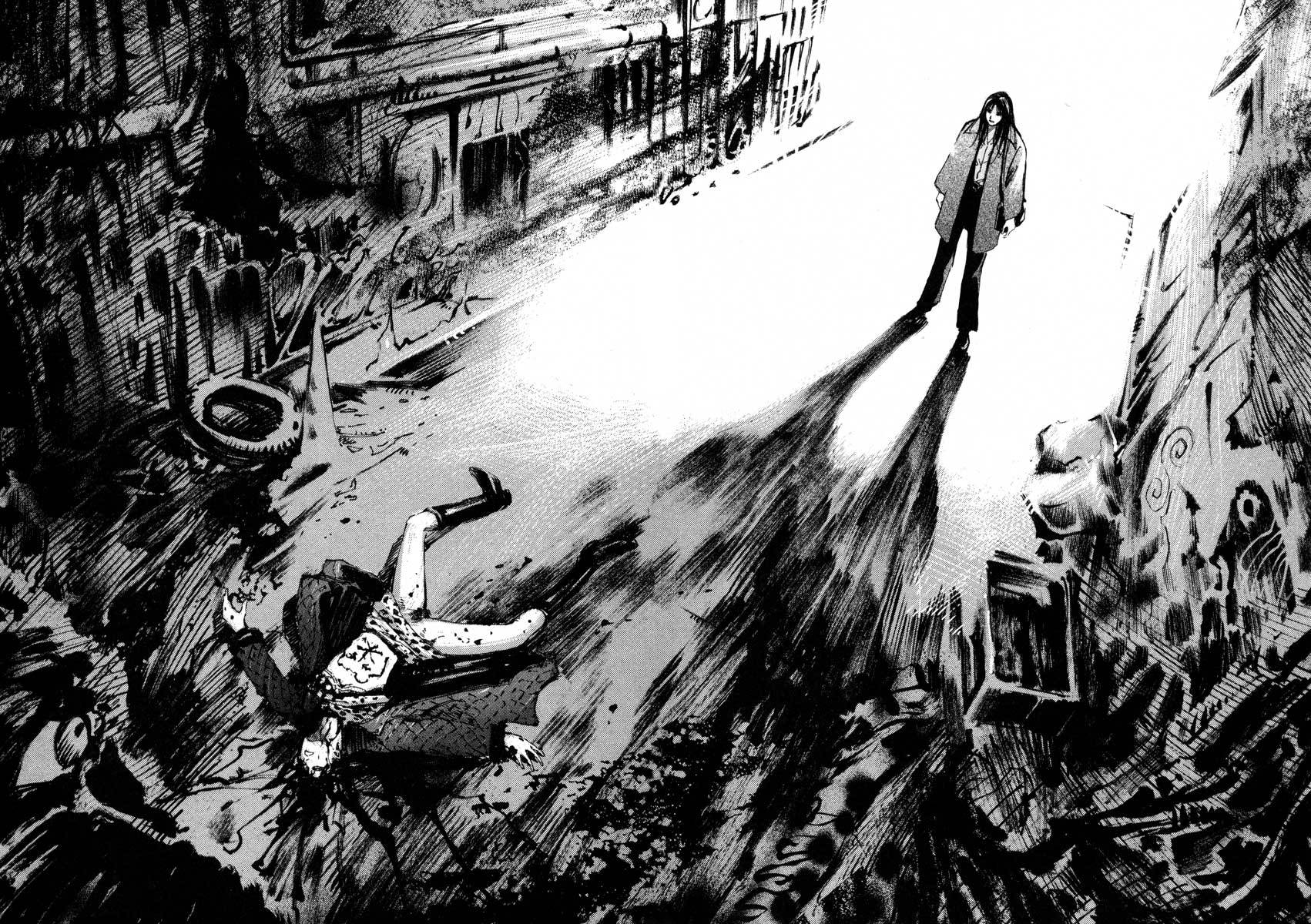 Jiraishin Chapter 17.1 page 24 - Chapter 17.1: A Tattooed Santa Claus - Mark