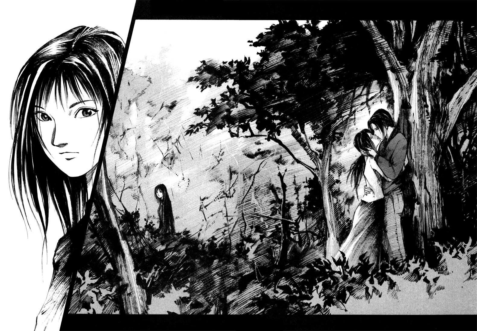 Jiraishin Chapter 21.1 page 43 - Chapter 21.1: Don't Cry - Kiss