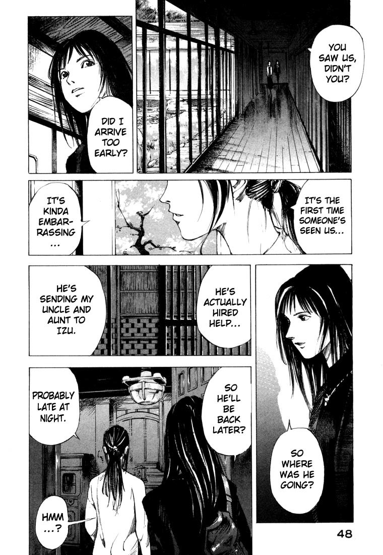 Jiraishin Chapter 21.1 page 46 - Chapter 21.1: Don't Cry - Kiss