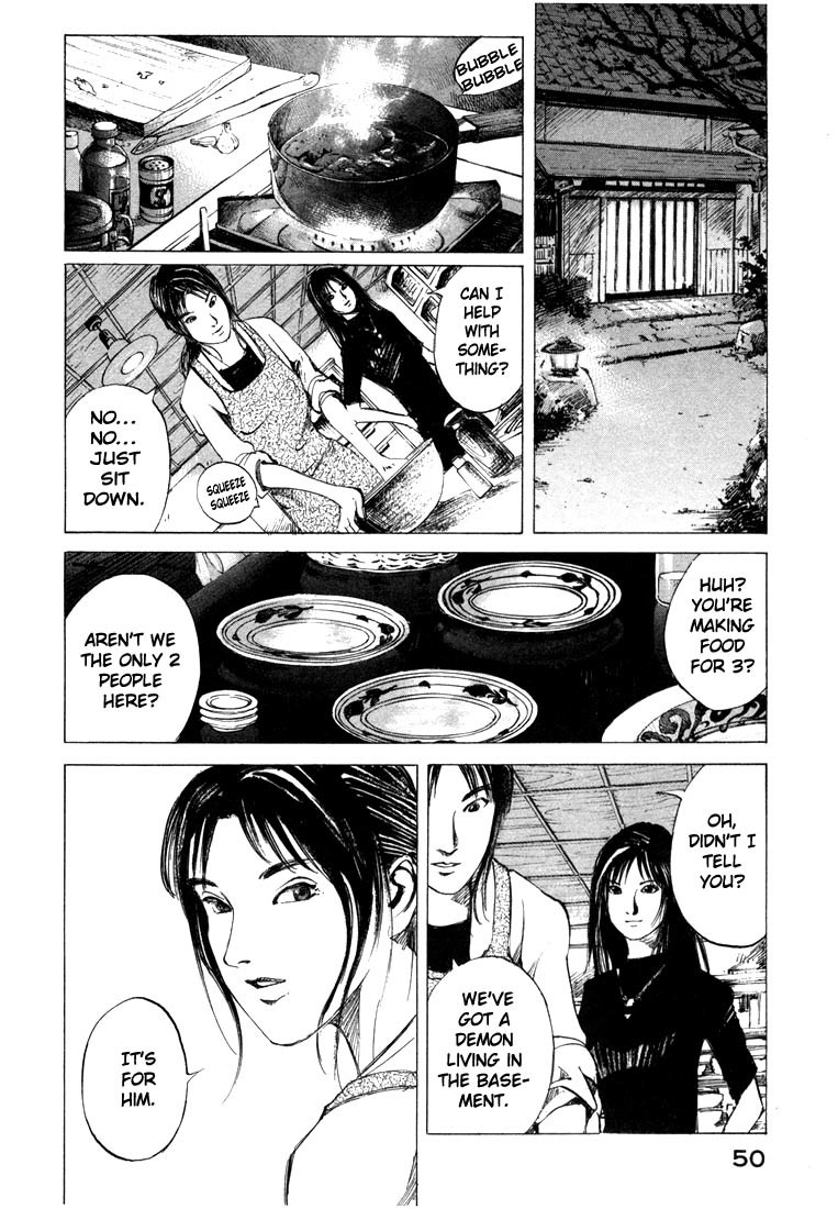 Jiraishin Chapter 21.1 page 48 - Chapter 21.1: Don't Cry - Kiss