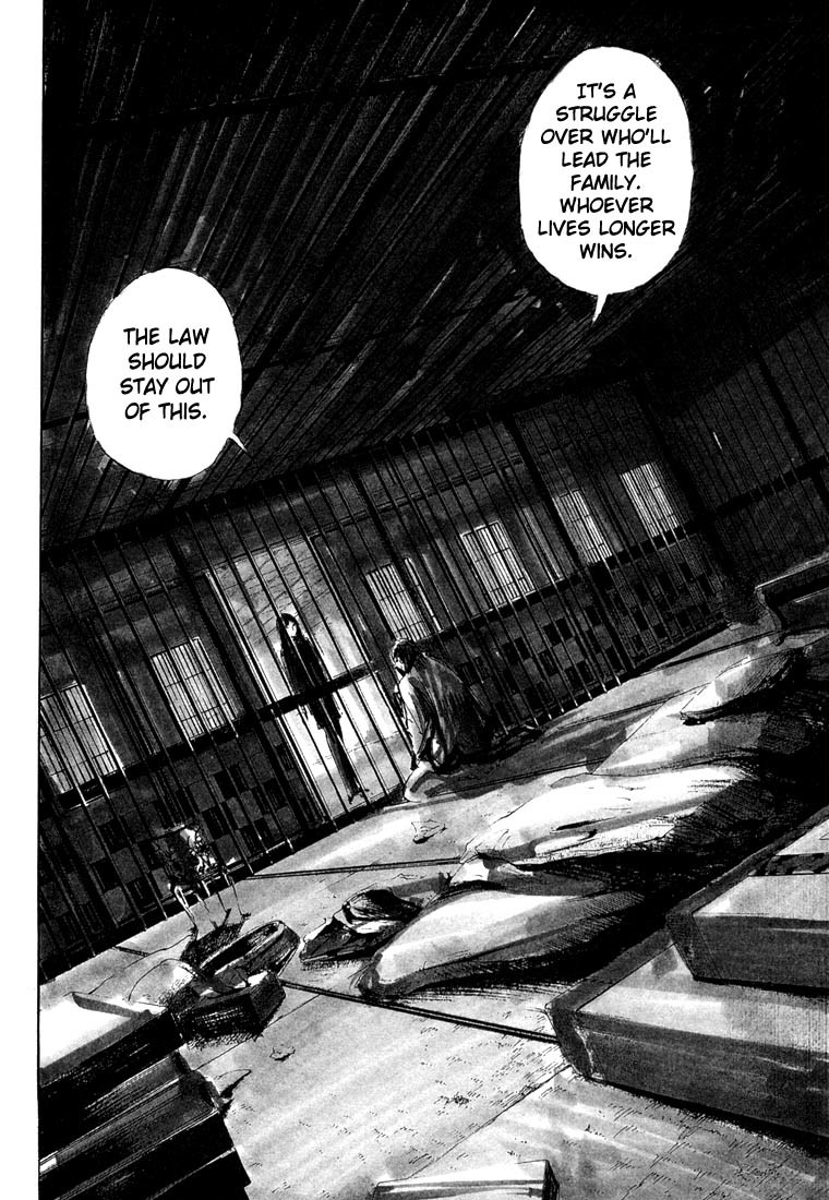 Jiraishin Chapter 21.2 page 22 - Chapter 21.2: Don't Cry - A Cell