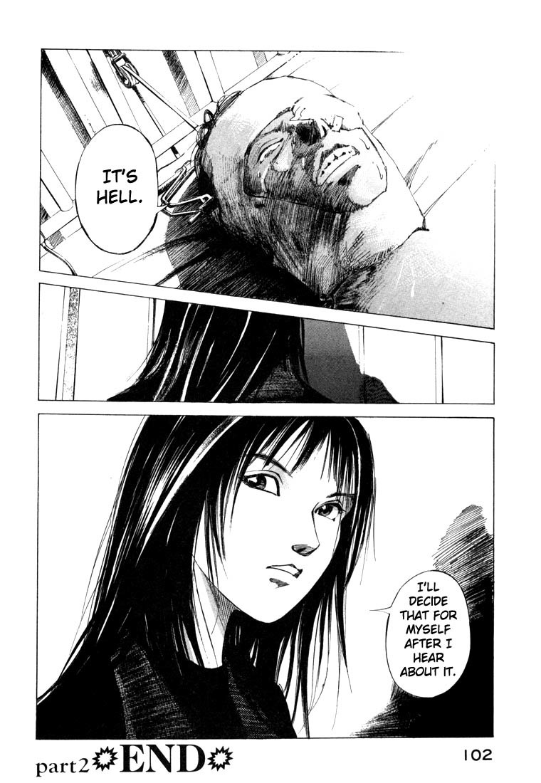 Jiraishin Chapter 21.2 page 50 - Chapter 21.2: Don't Cry - A Cell