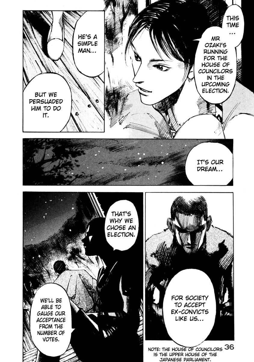 Jiraishin Chapter 27.1 page 34 - Chapter 27.1: The Carnival - Choice