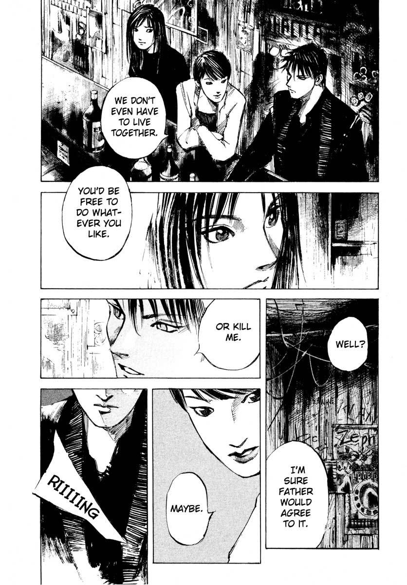 Jiraishin Chapter 28.1 page 21 - Chapter 28.1: Life - A Bloody Wedding