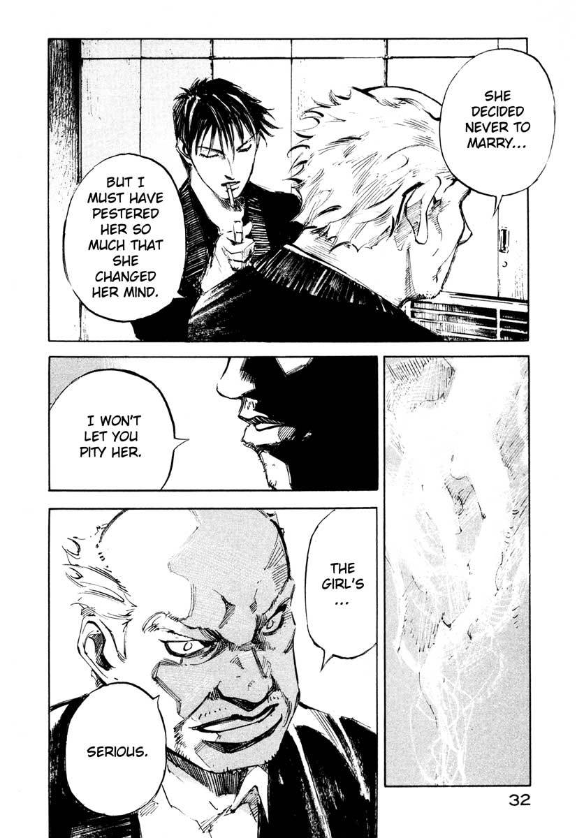Jiraishin Chapter 28.1 page 32 - Chapter 28.1: Life - A Bloody Wedding