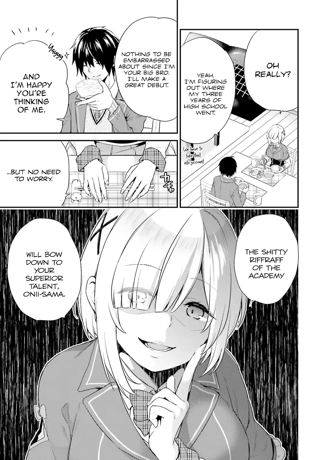 Jishou F-Rank no Oniisama ga Game de Hyouka sareru Gakuen no Chouten ni Kunrin suru Sou desu yo? Chapter 1 page 14 - Chapter 1