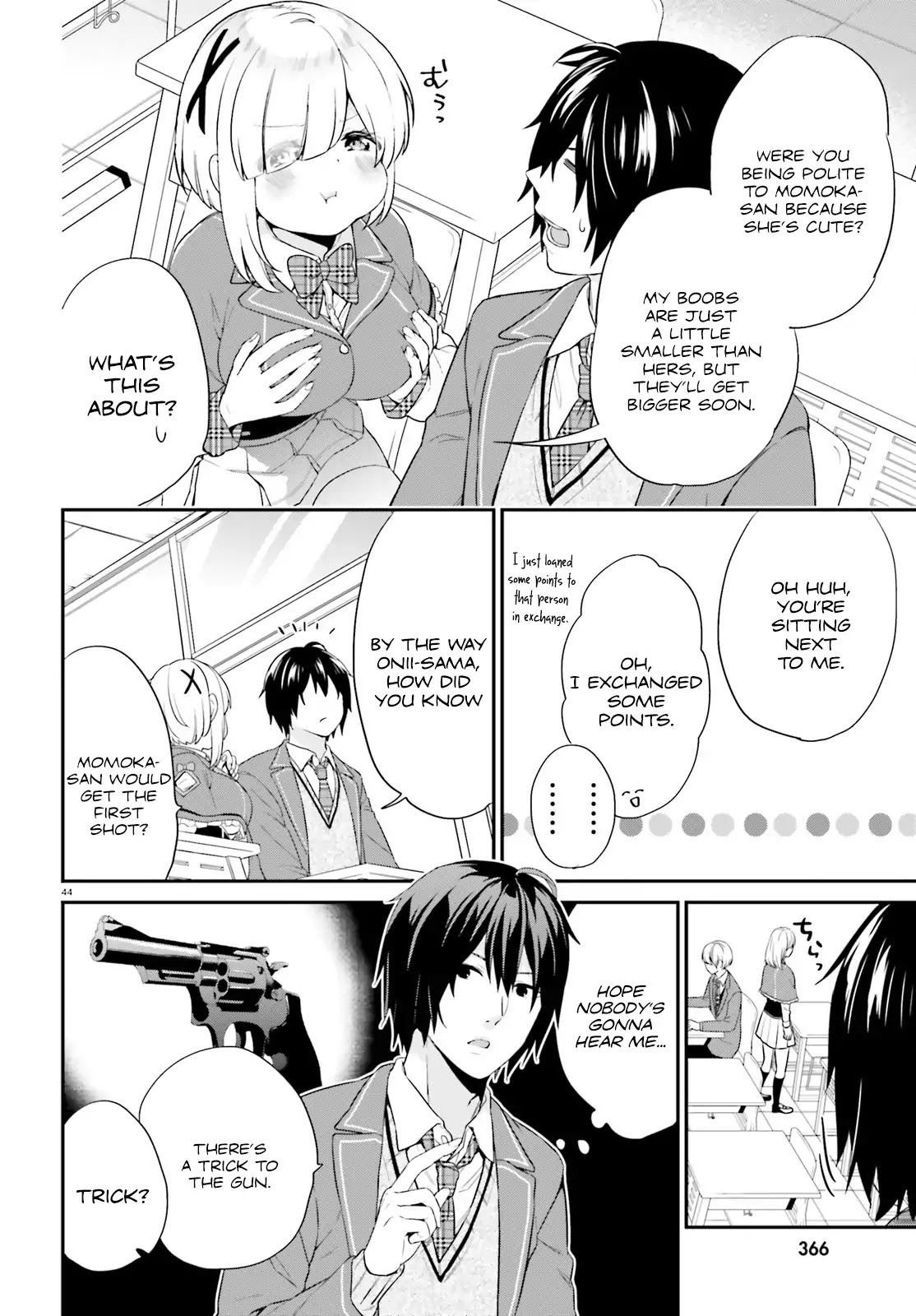 Jishou F-Rank no Oniisama ga Game de Hyouka sareru Gakuen no Chouten ni Kunrin suru Sou desu yo? Chapter 1 page 43 - Chapter 1