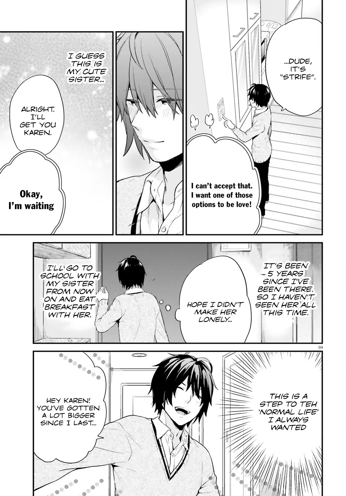 Jishou F-Rank no Oniisama ga Game de Hyouka sareru Gakuen no Chouten ni Kunrin suru Sou desu yo? Chapter 1 page 8 - Chapter 1