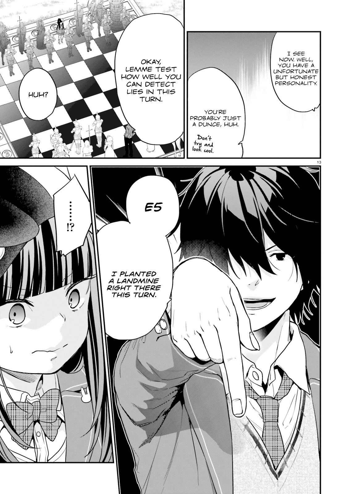Jishou F-Rank no Oniisama ga Game de Hyouka sareru Gakuen no Chouten ni Kunrin suru Sou desu yo? Chapter 11 page 13 - Chapter 11