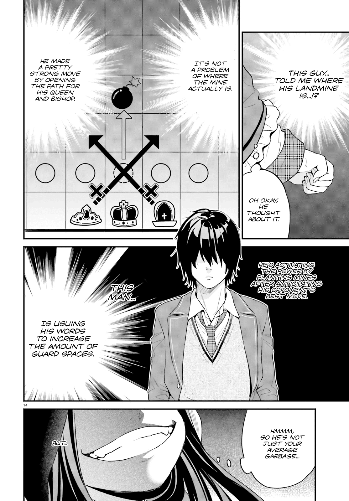 Jishou F-Rank no Oniisama ga Game de Hyouka sareru Gakuen no Chouten ni Kunrin suru Sou desu yo? Chapter 11 page 14 - Chapter 11