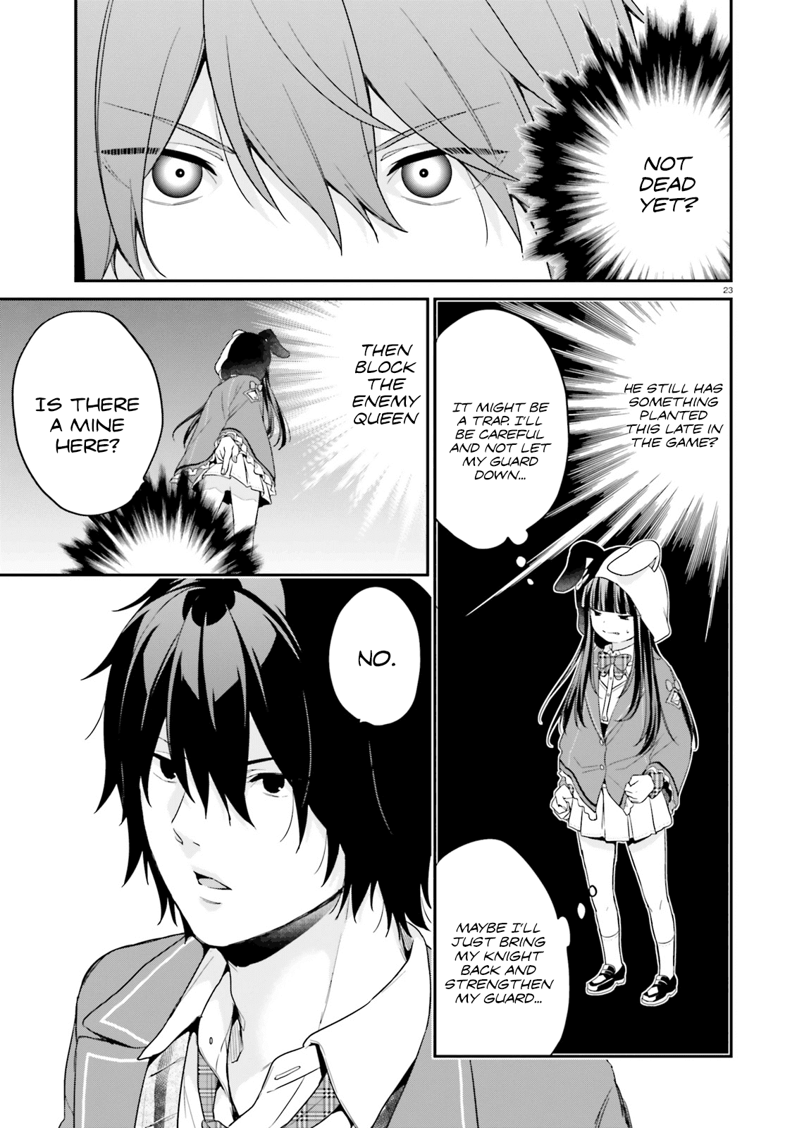 Jishou F-Rank no Oniisama ga Game de Hyouka sareru Gakuen no Chouten ni Kunrin suru Sou desu yo? Chapter 11 page 23 - Chapter 11