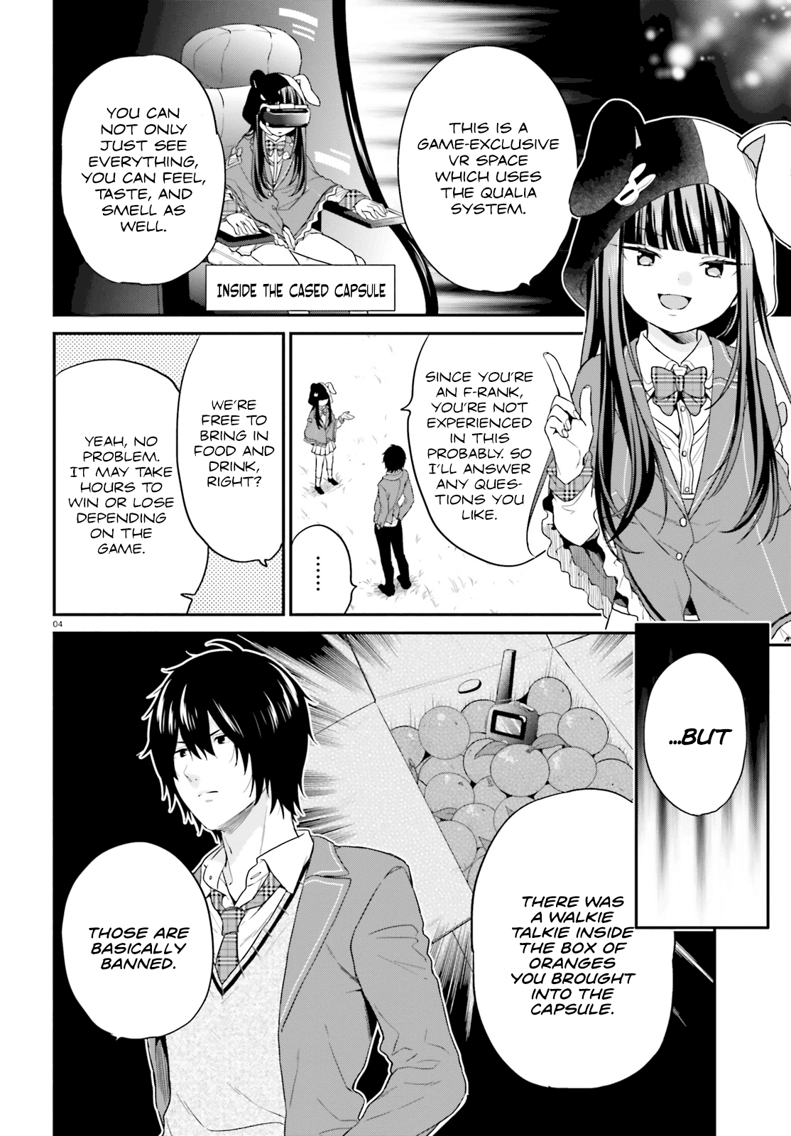 Jishou F-Rank no Oniisama ga Game de Hyouka sareru Gakuen no Chouten ni Kunrin suru Sou desu yo? Chapter 11 page 4 - Chapter 11