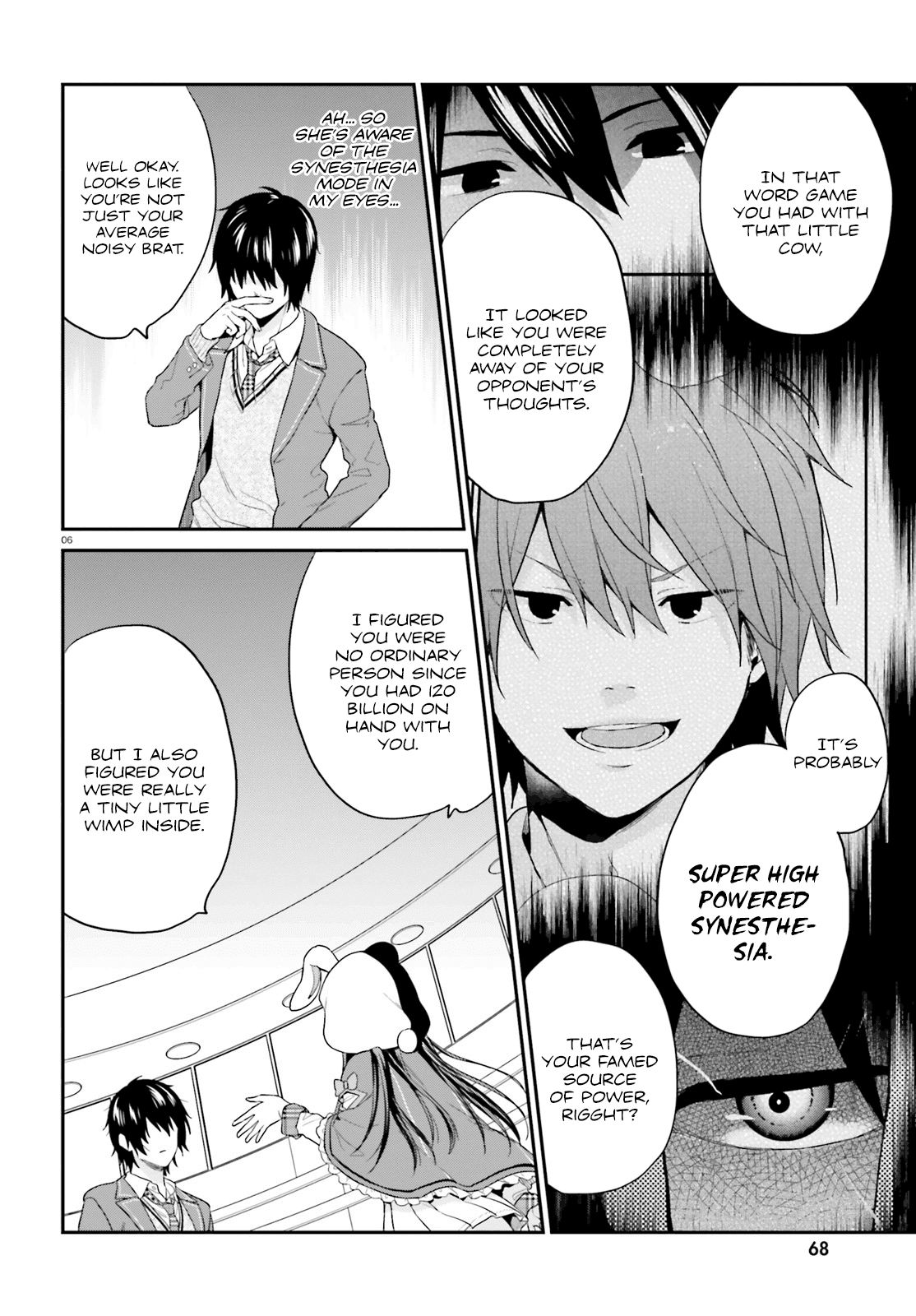 Jishou F-Rank no Oniisama ga Game de Hyouka sareru Gakuen no Chouten ni Kunrin suru Sou desu yo? Chapter 11 page 6 - Chapter 11