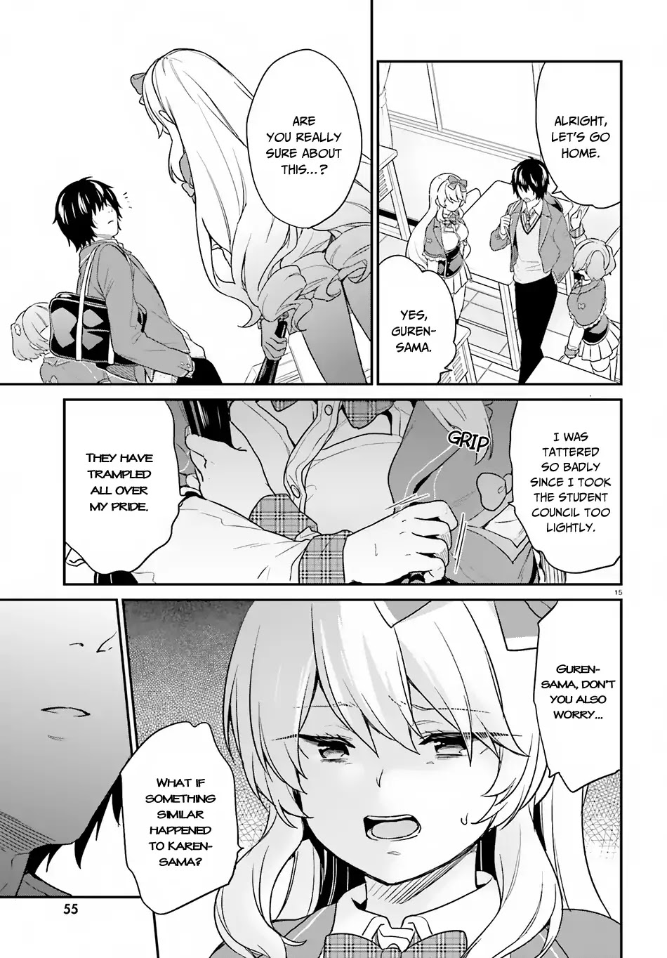 Jishou F-Rank no Oniisama ga Game de Hyouka sareru Gakuen no Chouten ni Kunrin suru Sou desu yo? Chapter 14 page 16 - Chapter 14