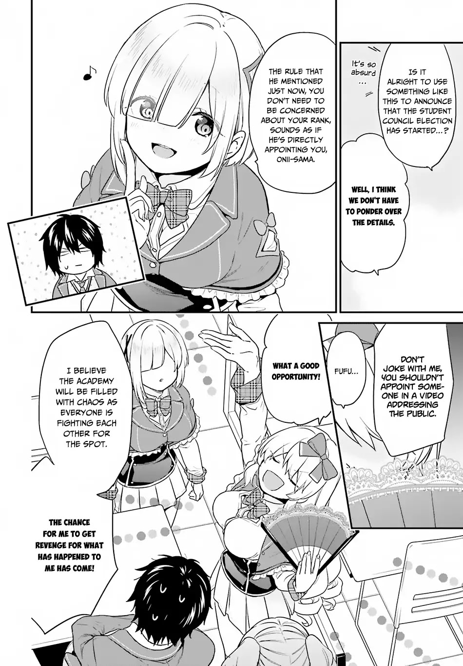 Jishou F-Rank no Oniisama ga Game de Hyouka sareru Gakuen no Chouten ni Kunrin suru Sou desu yo? Chapter 14 page 7 - Chapter 14