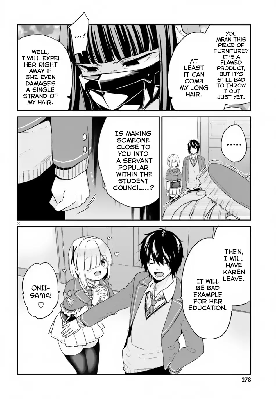 Jishou F-Rank no Oniisama ga Game de Hyouka sareru Gakuen no Chouten ni Kunrin suru Sou desu yo? Chapter 15 page 7 - Chapter 15