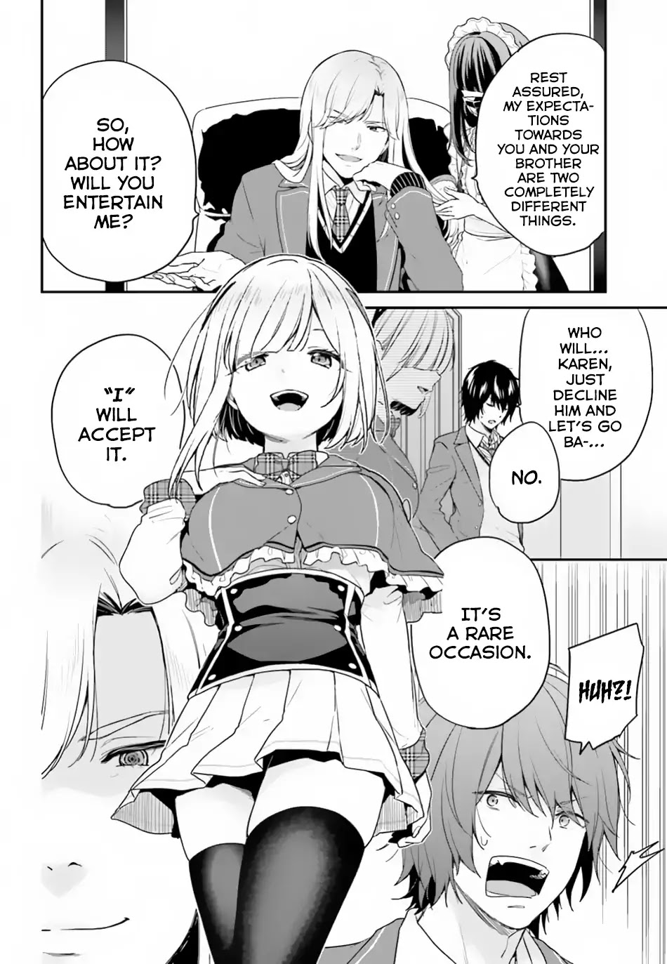 Jishou F-Rank no Oniisama ga Game de Hyouka sareru Gakuen no Chouten ni Kunrin suru Sou desu yo? Chapter 15 page 9 - Chapter 15