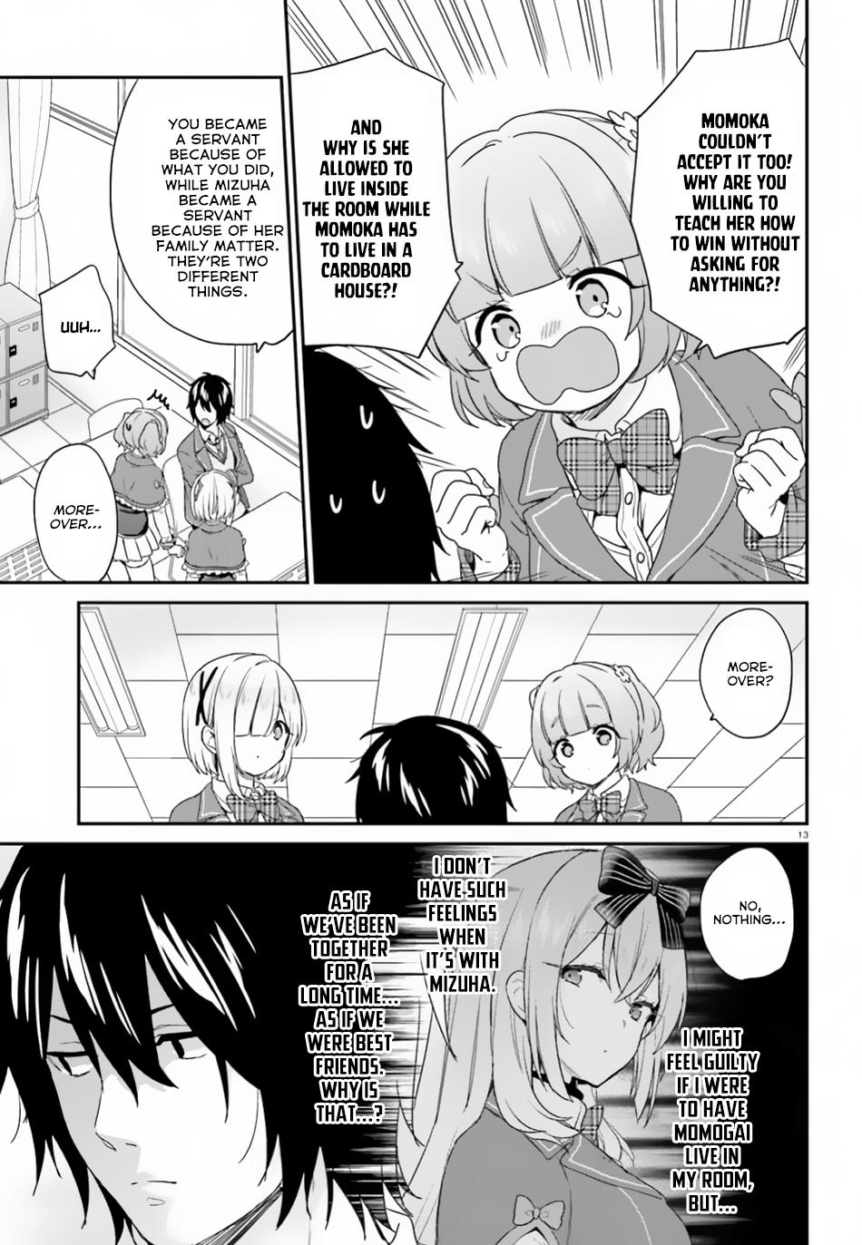 Jishou F-Rank no Oniisama ga Game de Hyouka sareru Gakuen no Chouten ni Kunrin suru Sou desu yo? Chapter 18 page 14 - Chapter 18