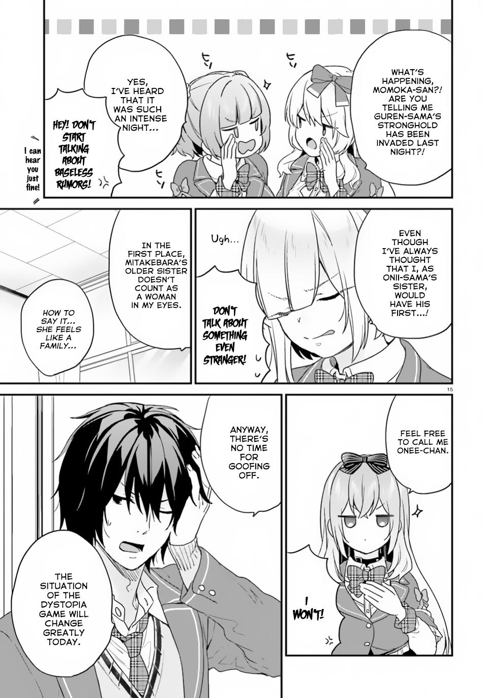 Jishou F-Rank no Oniisama ga Game de Hyouka sareru Gakuen no Chouten ni Kunrin suru Sou desu yo? Chapter 18 page 16 - Chapter 18