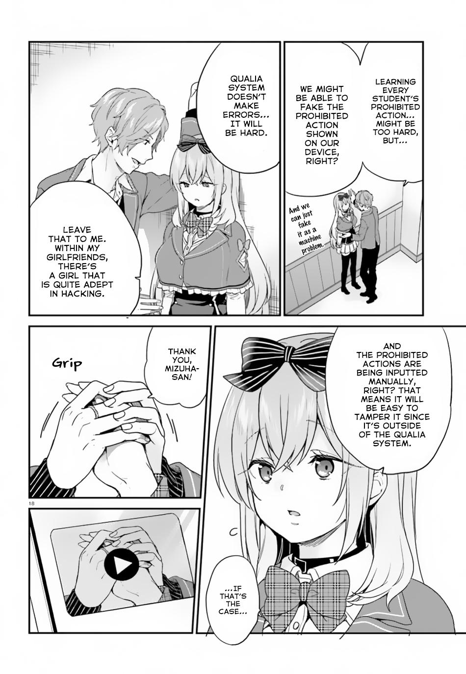 Jishou F-Rank no Oniisama ga Game de Hyouka sareru Gakuen no Chouten ni Kunrin suru Sou desu yo? Chapter 18 page 19 - Chapter 18