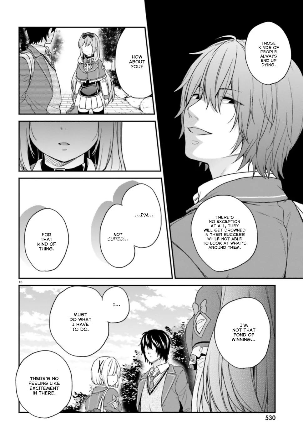 Jishou F-Rank no Oniisama ga Game de Hyouka sareru Gakuen no Chouten ni Kunrin suru Sou desu yo? Chapter 19 page 17 - Chapter 19